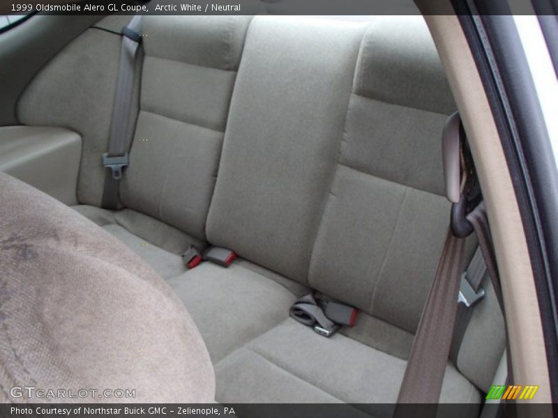 Rear Seat of 1999 Alero GL Coupe