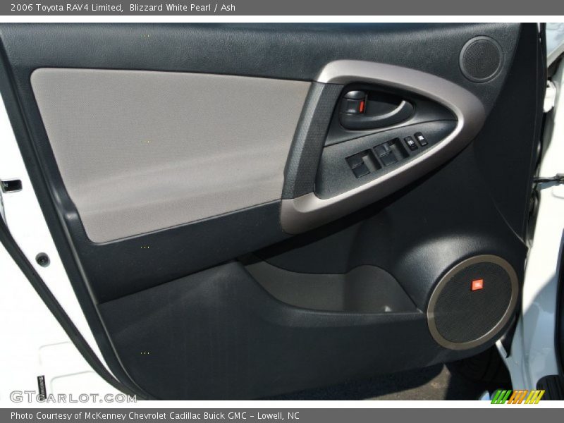 Blizzard White Pearl / Ash 2006 Toyota RAV4 Limited