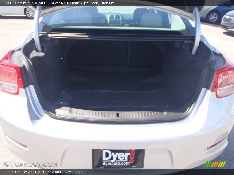 Silver Ice Metallic / Jet Black/Titanium 2013 Chevrolet Malibu LS