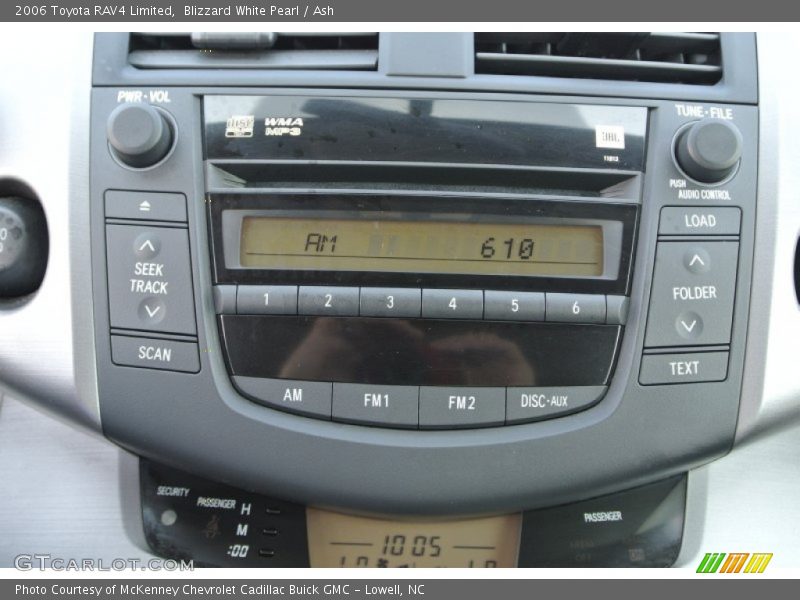 Audio System of 2006 RAV4 Limited