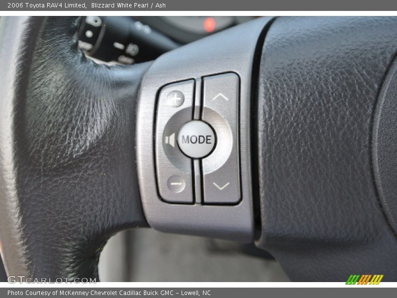 Controls of 2006 RAV4 Limited