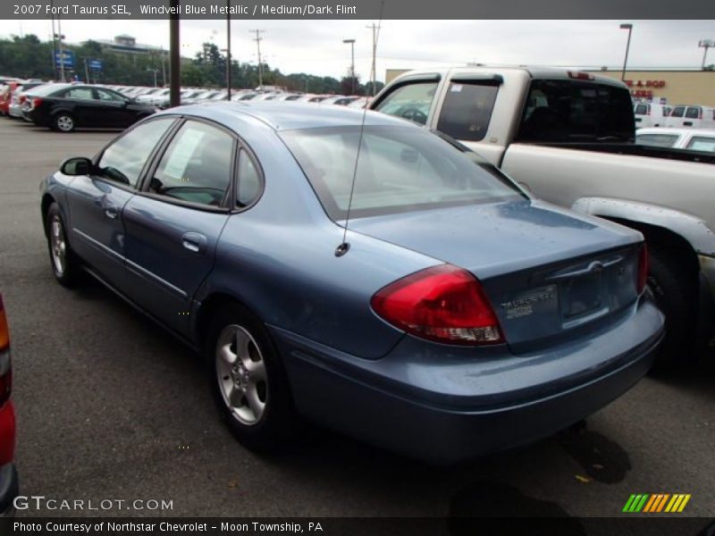 Windveil Blue Metallic / Medium/Dark Flint 2007 Ford Taurus SEL