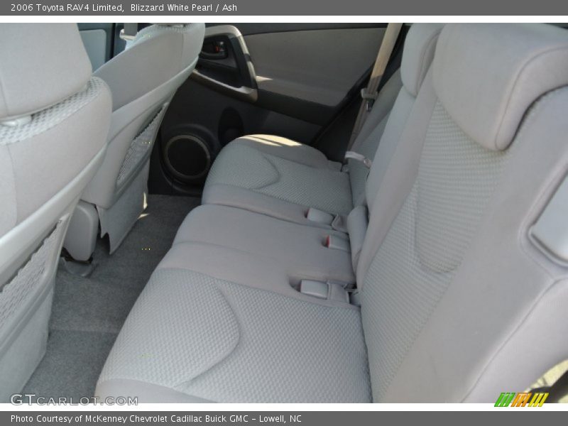 Blizzard White Pearl / Ash 2006 Toyota RAV4 Limited