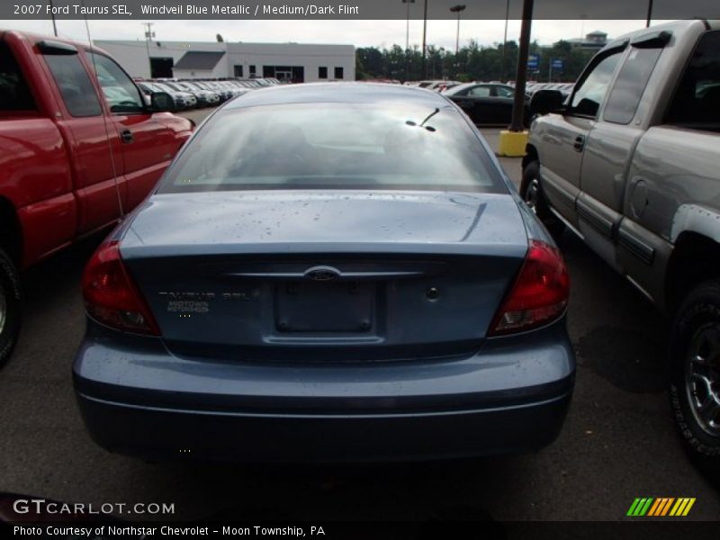Windveil Blue Metallic / Medium/Dark Flint 2007 Ford Taurus SEL