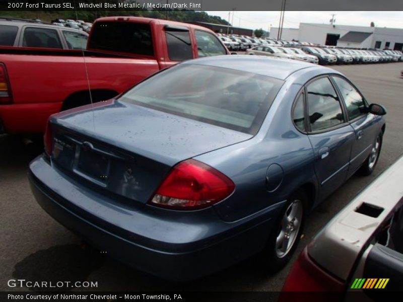 Windveil Blue Metallic / Medium/Dark Flint 2007 Ford Taurus SEL