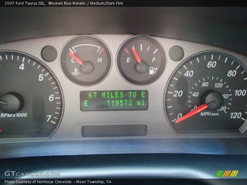 Windveil Blue Metallic / Medium/Dark Flint 2007 Ford Taurus SEL