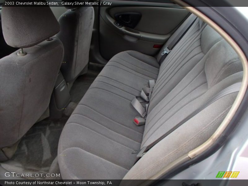 Galaxy Silver Metallic / Gray 2003 Chevrolet Malibu Sedan