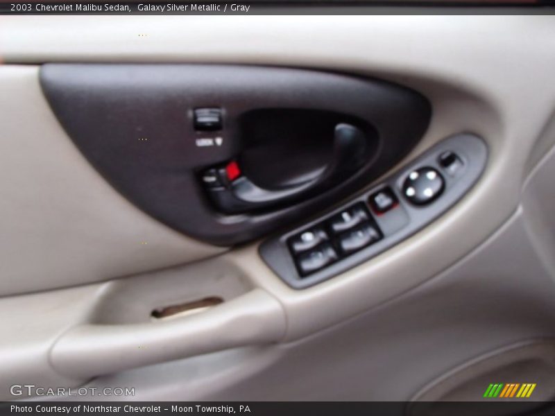 Galaxy Silver Metallic / Gray 2003 Chevrolet Malibu Sedan