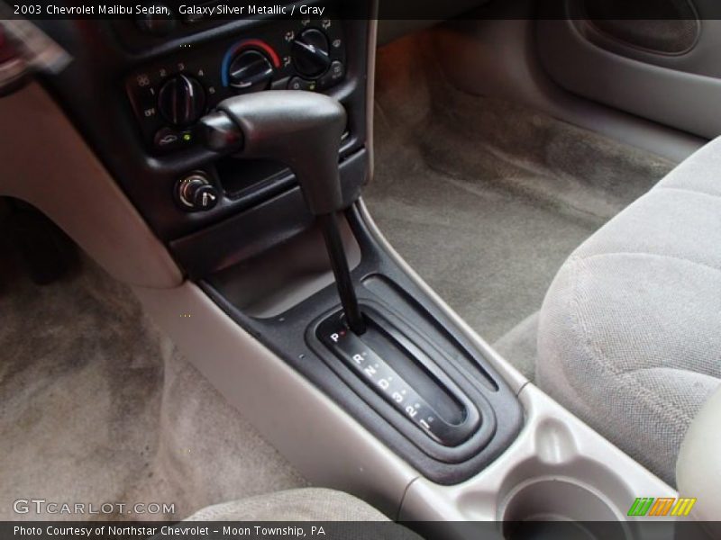 Galaxy Silver Metallic / Gray 2003 Chevrolet Malibu Sedan