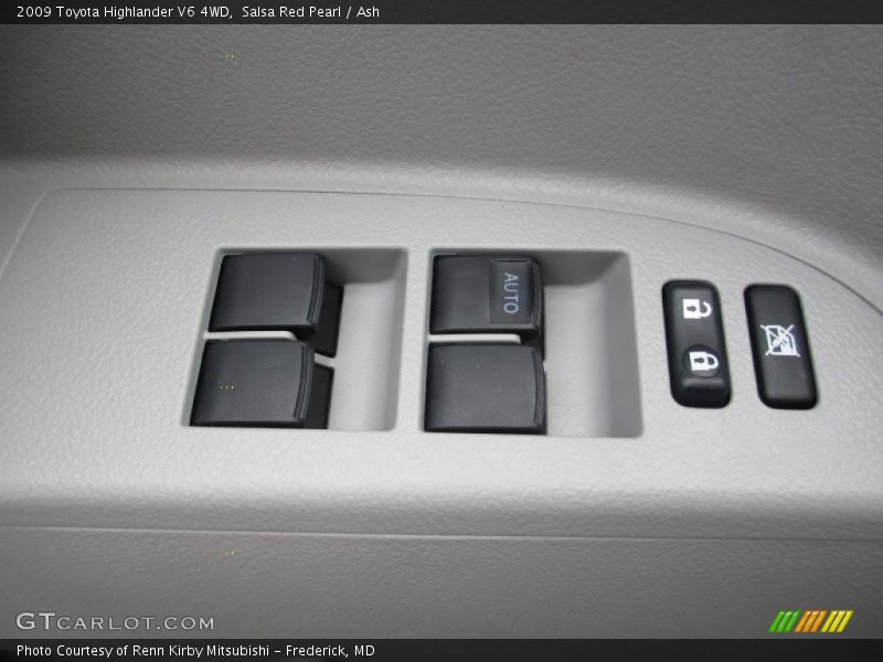 Salsa Red Pearl / Ash 2009 Toyota Highlander V6 4WD