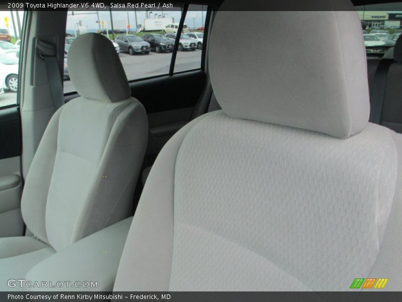 Salsa Red Pearl / Ash 2009 Toyota Highlander V6 4WD