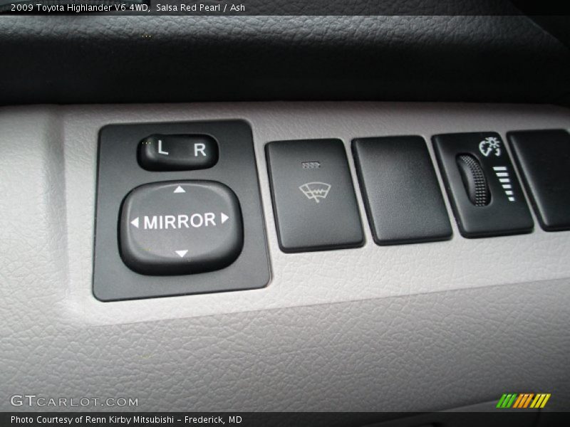 Salsa Red Pearl / Ash 2009 Toyota Highlander V6 4WD