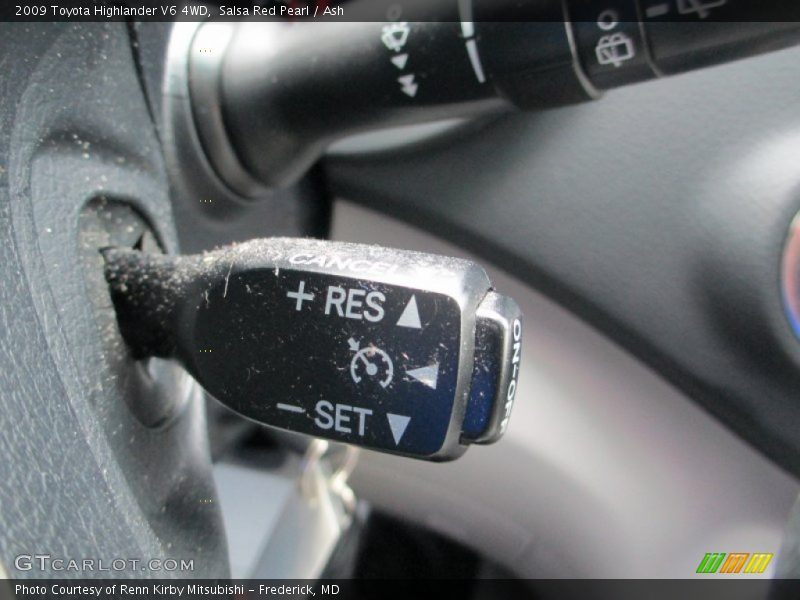 Salsa Red Pearl / Ash 2009 Toyota Highlander V6 4WD