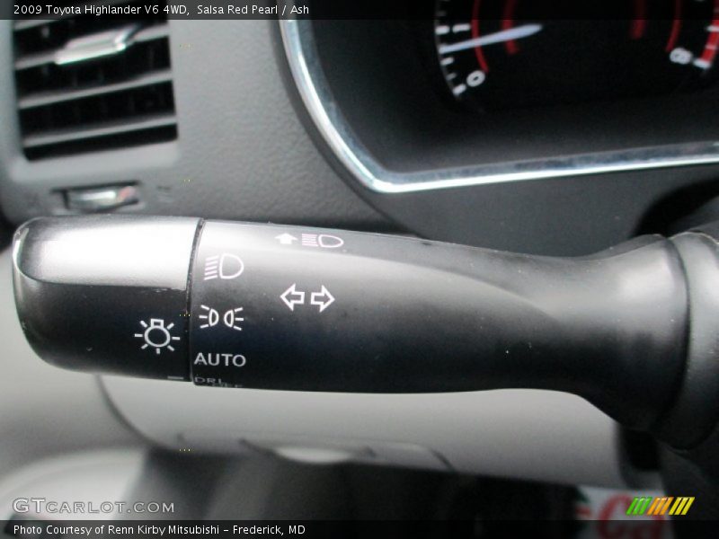 Salsa Red Pearl / Ash 2009 Toyota Highlander V6 4WD