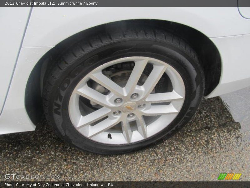 Summit White / Ebony 2012 Chevrolet Impala LTZ