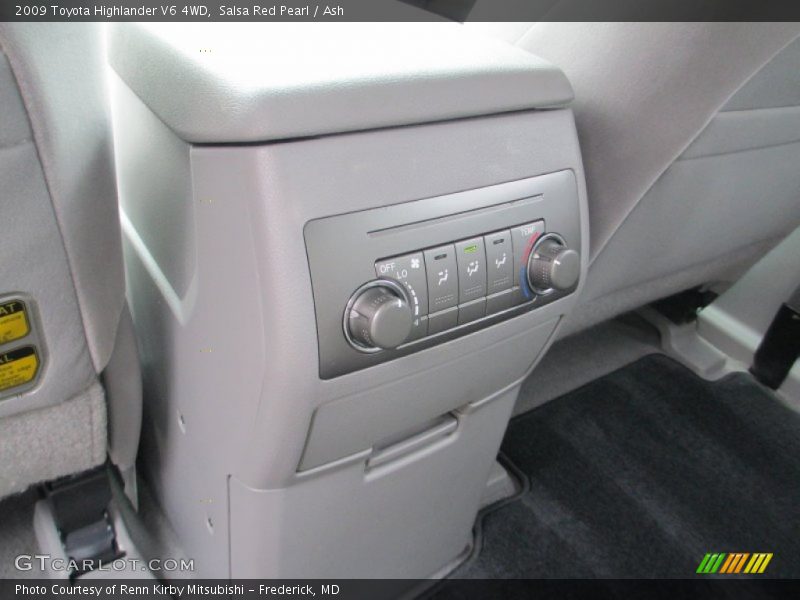 Salsa Red Pearl / Ash 2009 Toyota Highlander V6 4WD