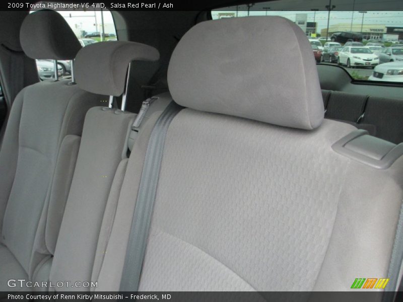 Salsa Red Pearl / Ash 2009 Toyota Highlander V6 4WD
