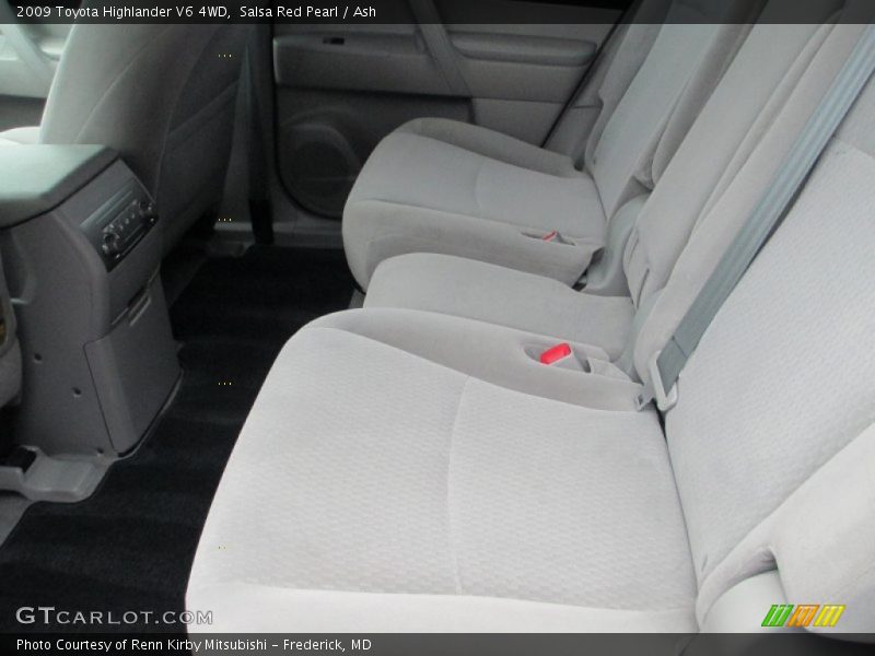Salsa Red Pearl / Ash 2009 Toyota Highlander V6 4WD