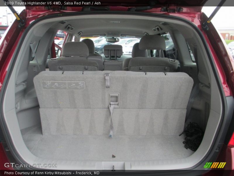 Salsa Red Pearl / Ash 2009 Toyota Highlander V6 4WD