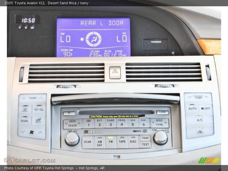 Desert Sand Mica / Ivory 2005 Toyota Avalon XLS