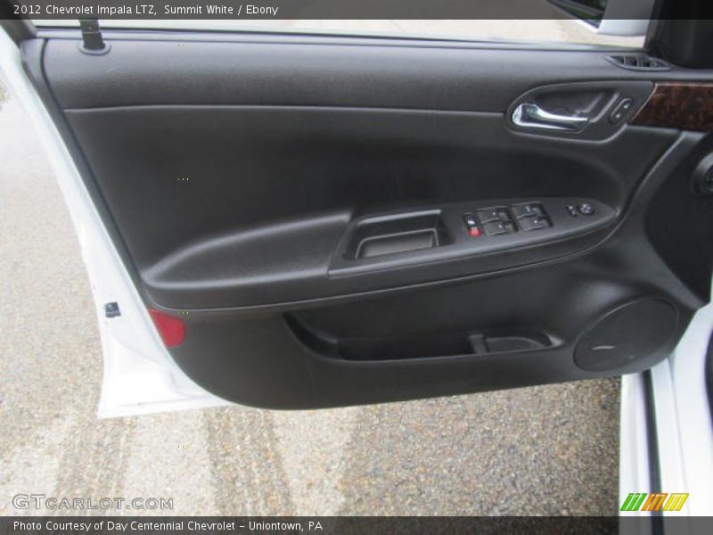 Summit White / Ebony 2012 Chevrolet Impala LTZ