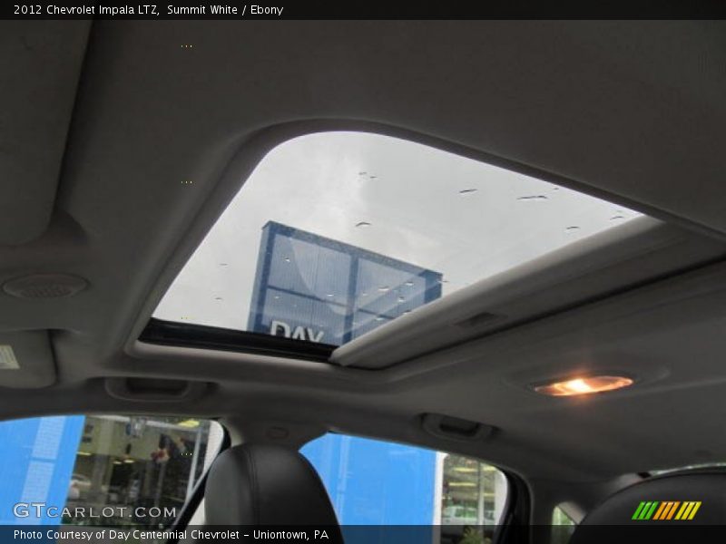 Summit White / Ebony 2012 Chevrolet Impala LTZ