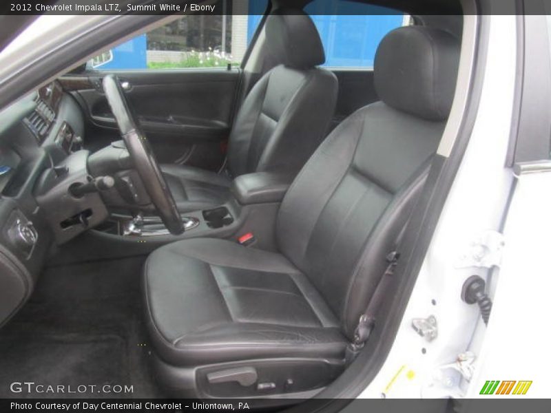 Summit White / Ebony 2012 Chevrolet Impala LTZ