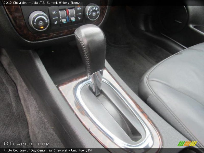 Summit White / Ebony 2012 Chevrolet Impala LTZ