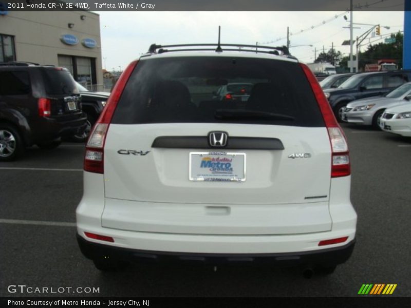 Taffeta White / Gray 2011 Honda CR-V SE 4WD