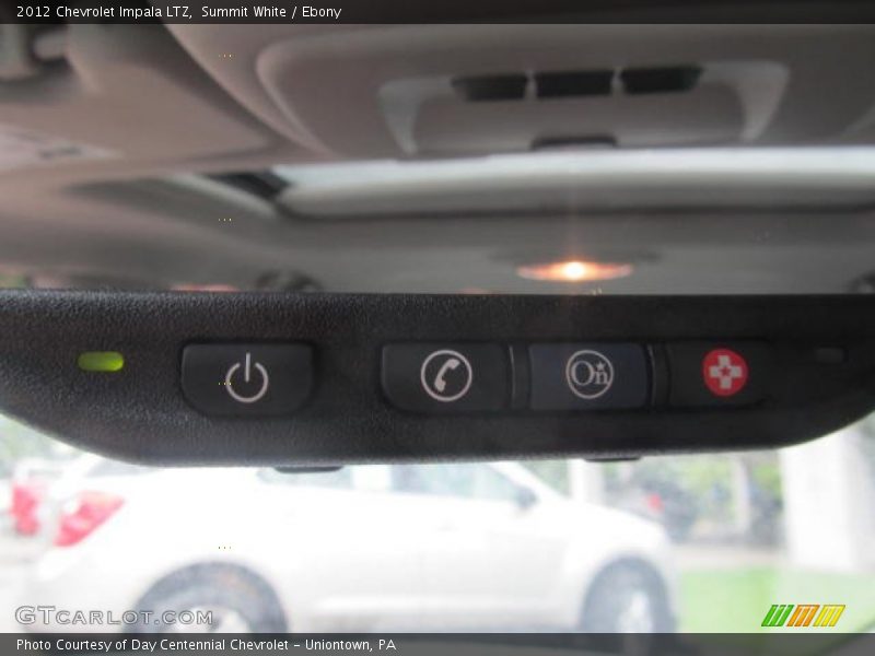 Summit White / Ebony 2012 Chevrolet Impala LTZ