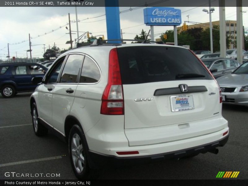 Taffeta White / Gray 2011 Honda CR-V SE 4WD