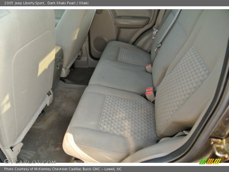 Dark Khaki Pearl / Khaki 2005 Jeep Liberty Sport