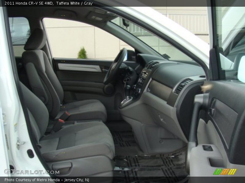 Taffeta White / Gray 2011 Honda CR-V SE 4WD