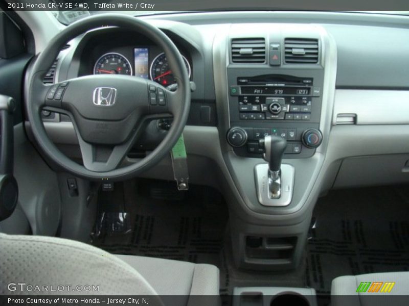 Taffeta White / Gray 2011 Honda CR-V SE 4WD