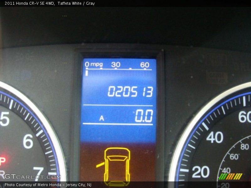 Taffeta White / Gray 2011 Honda CR-V SE 4WD