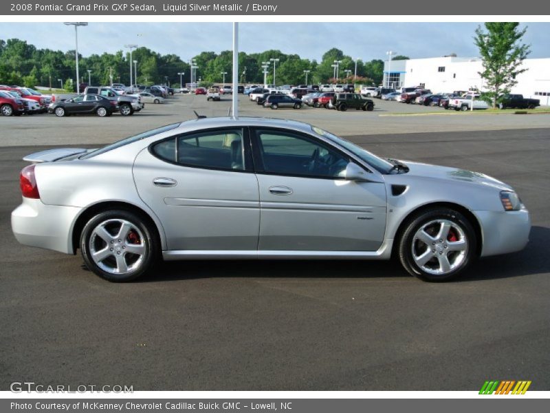 Liquid Silver Metallic / Ebony 2008 Pontiac Grand Prix GXP Sedan
