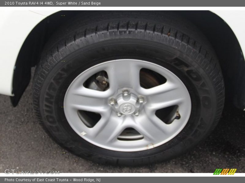 Super White / Sand Beige 2010 Toyota RAV4 I4 4WD
