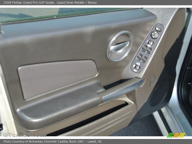 Liquid Silver Metallic / Ebony 2008 Pontiac Grand Prix GXP Sedan