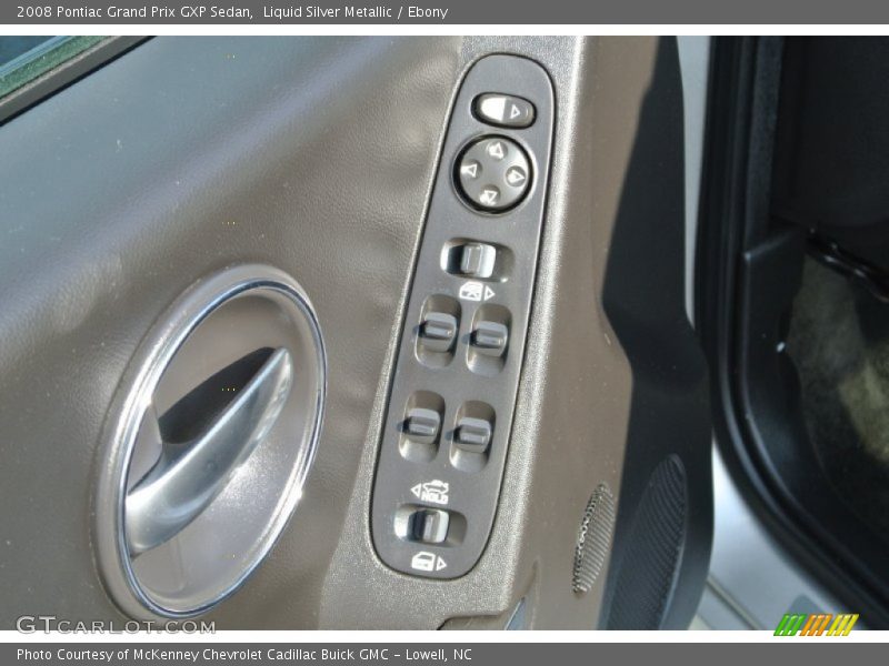 Liquid Silver Metallic / Ebony 2008 Pontiac Grand Prix GXP Sedan