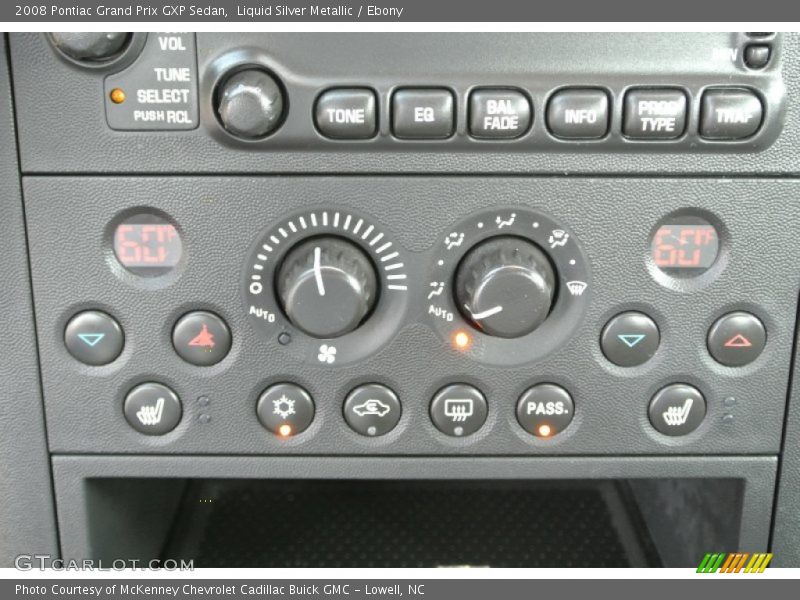 Liquid Silver Metallic / Ebony 2008 Pontiac Grand Prix GXP Sedan