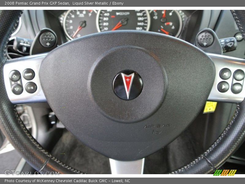 Liquid Silver Metallic / Ebony 2008 Pontiac Grand Prix GXP Sedan