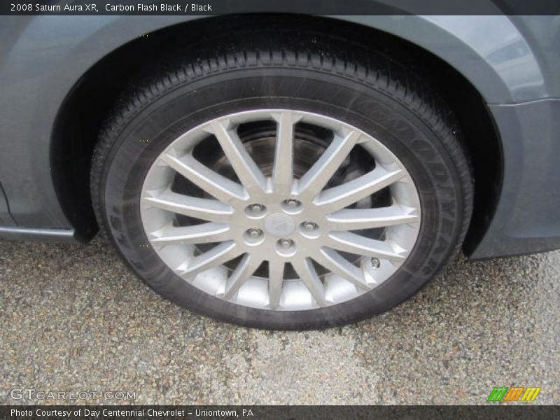 Carbon Flash Black / Black 2008 Saturn Aura XR