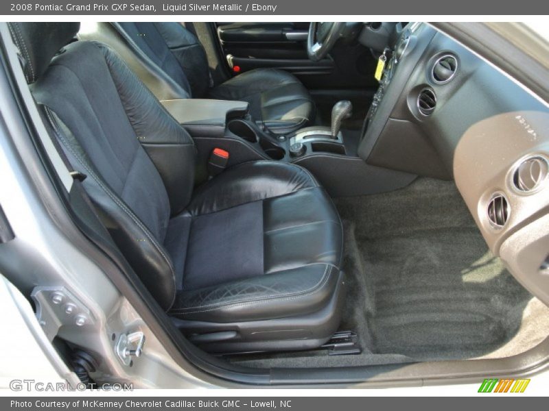 Liquid Silver Metallic / Ebony 2008 Pontiac Grand Prix GXP Sedan