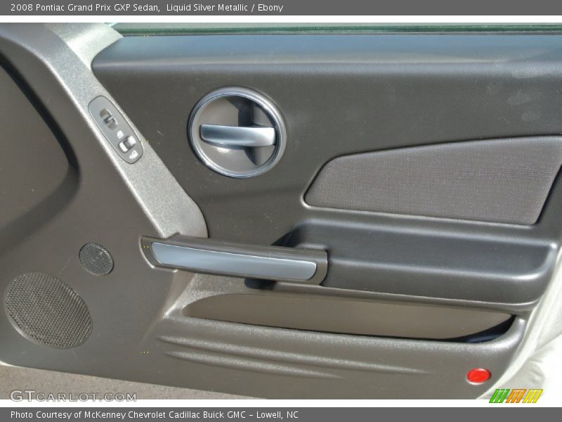 Liquid Silver Metallic / Ebony 2008 Pontiac Grand Prix GXP Sedan