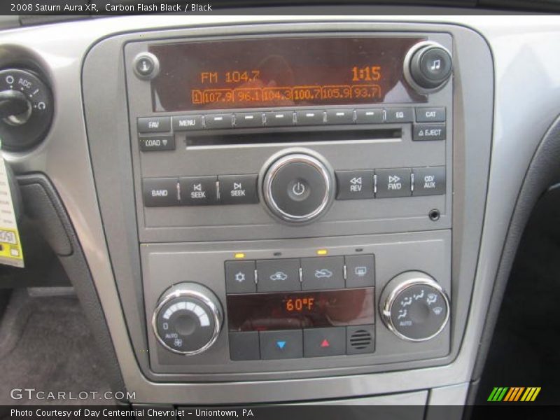 Carbon Flash Black / Black 2008 Saturn Aura XR