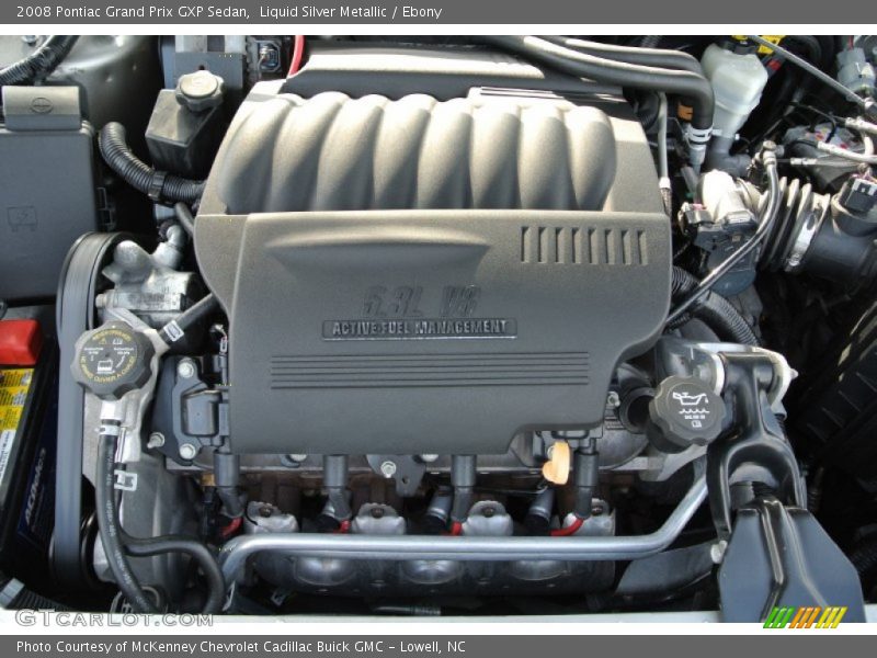 Liquid Silver Metallic / Ebony 2008 Pontiac Grand Prix GXP Sedan