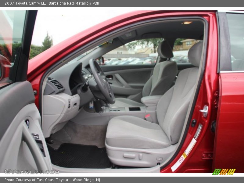 Barcelona Red Metallic / Ash 2007 Toyota Camry LE