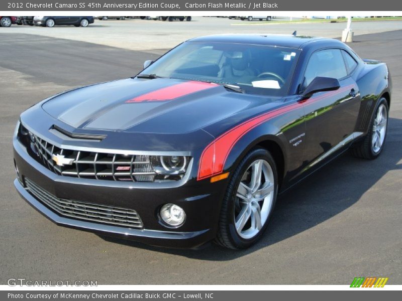 Carbon Flash Metallic / Jet Black 2012 Chevrolet Camaro SS 45th Anniversary Edition Coupe