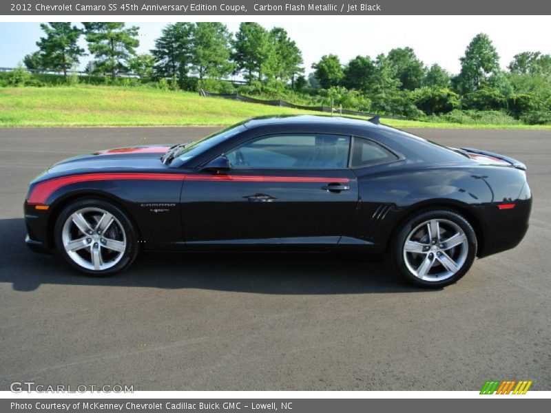 Carbon Flash Metallic / Jet Black 2012 Chevrolet Camaro SS 45th Anniversary Edition Coupe