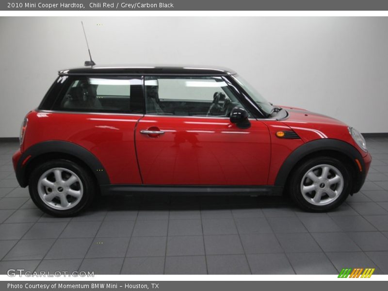 Chili Red / Grey/Carbon Black 2010 Mini Cooper Hardtop